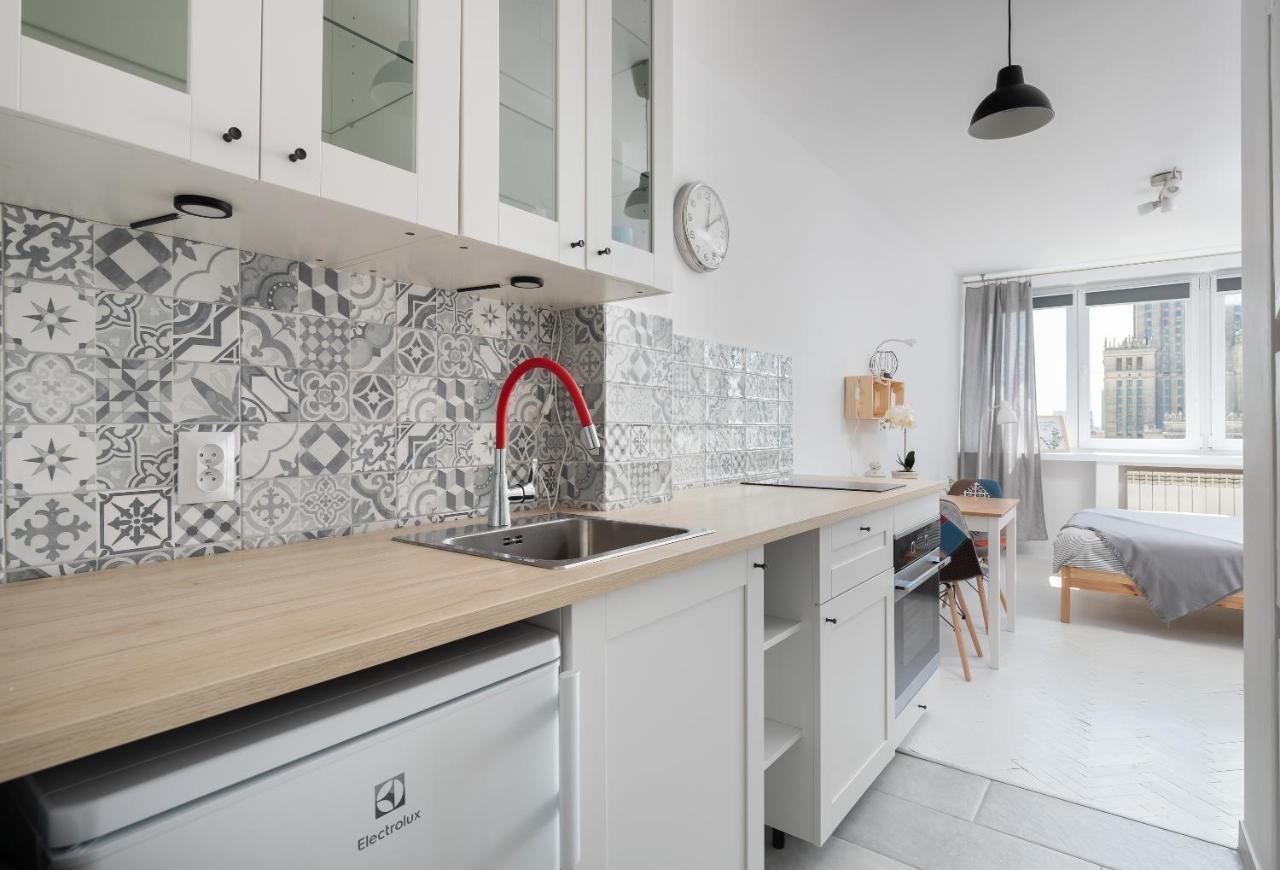 Bagno Cozy Studio II Apartman Varsó Kültér fotó