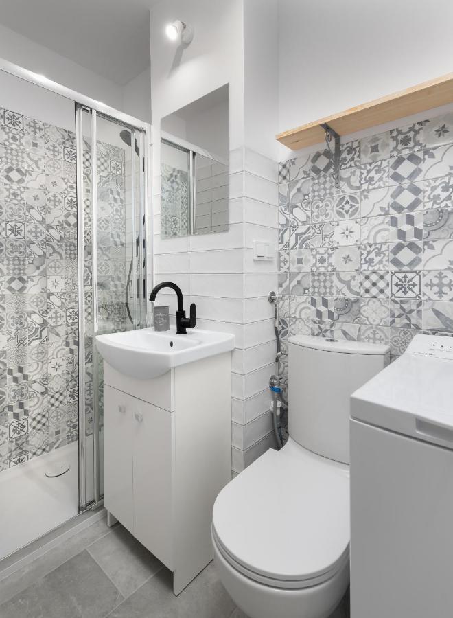 Bagno Cozy Studio II Apartman Varsó Kültér fotó